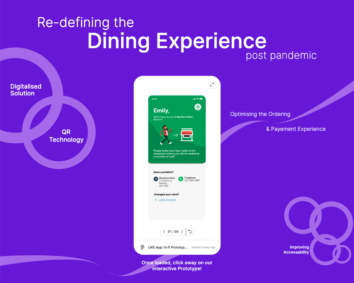 Dinig Experience Mobile App